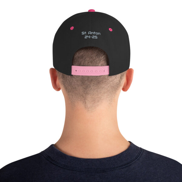 Sweet Nasserein Snapback Hat, back panel print "St Anton 24 - 25" - Image 10