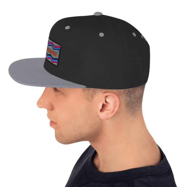 Sweet Nasserein Snapback Hat, back panel print "St Anton 24 - 25" - Image 15