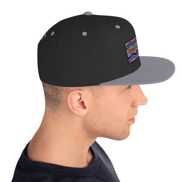 Sweet Nasserein Snapback Hat, back panel print "St Anton 24 - 25" - Image 16