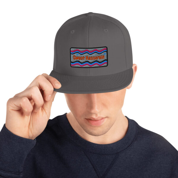 Sweet Nasserein Snapback Hat, back panel print "St Anton 24 - 25" - Image 29