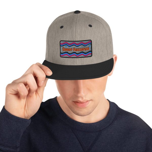 Sweet Nasserein Snapback Hat, back panel print "St Anton 24 - 25" - Image 33