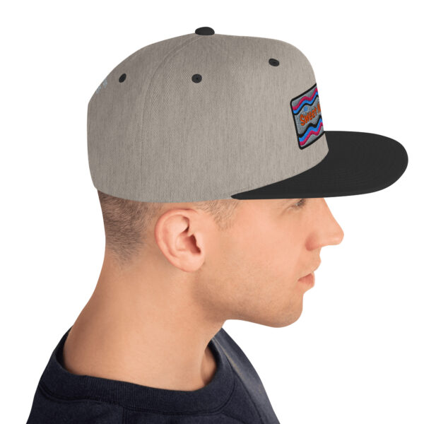 Sweet Nasserein Snapback Hat, back panel print "St Anton 24 - 25" - Image 36