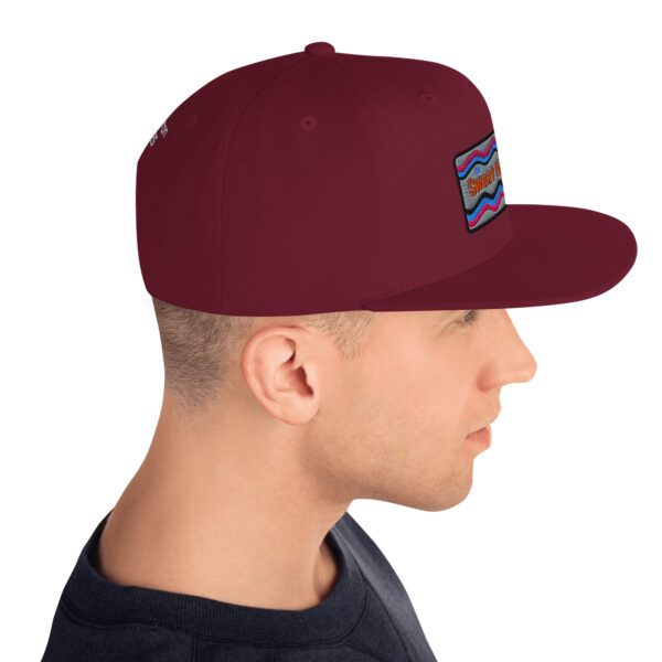 Sweet Nasserein Snapback Hat, back panel print "St Anton 24 - 25" - Image 20