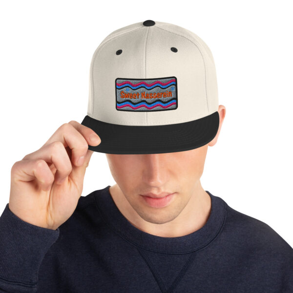 Sweet Nasserein Snapback Hat, back panel print "St Anton 24 - 25" - Image 37