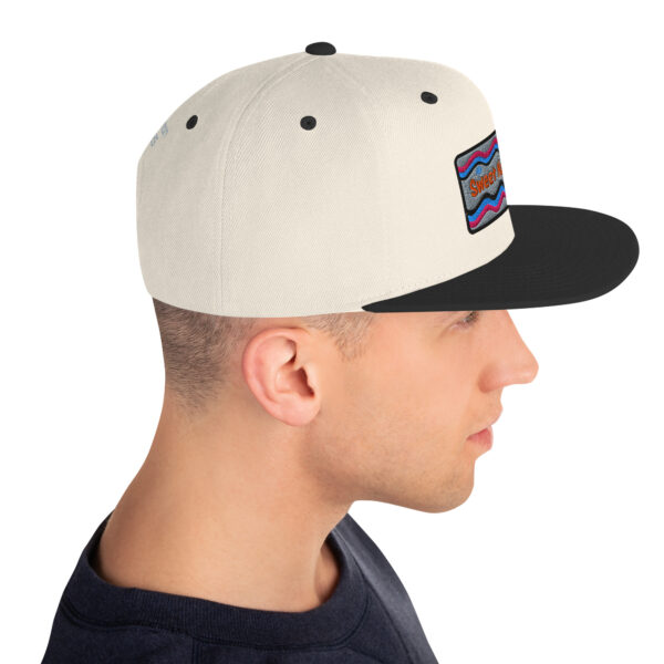 Sweet Nasserein Snapback Hat, back panel print "St Anton 24 - 25" - Image 40