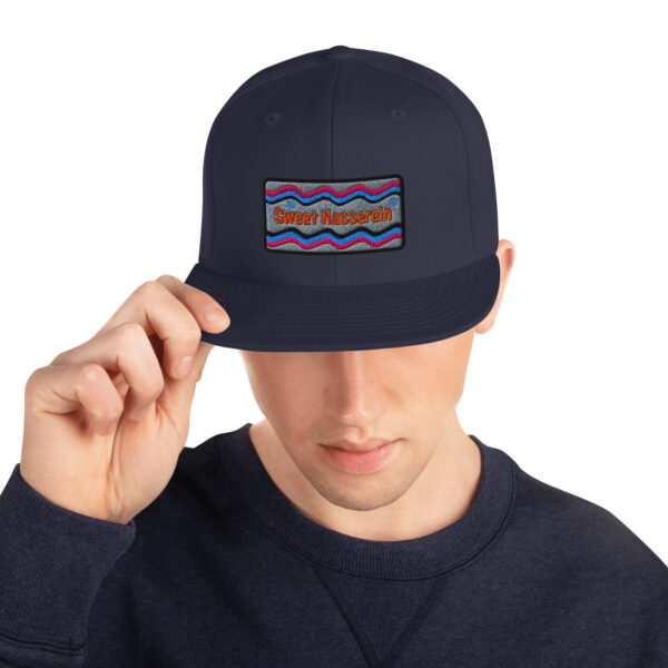 Sweet Nasserein Snapback Hat, back panel print "St Anton 24 - 25" - Image 21