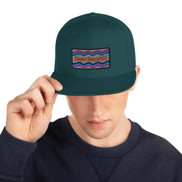 Sweet Nasserein Snapback Hat, back panel print "St Anton 24 - 25" - Image 25