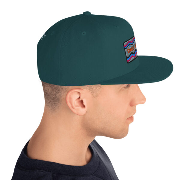 Sweet Nasserein Snapback Hat, back panel print "St Anton 24 - 25" - Image 28